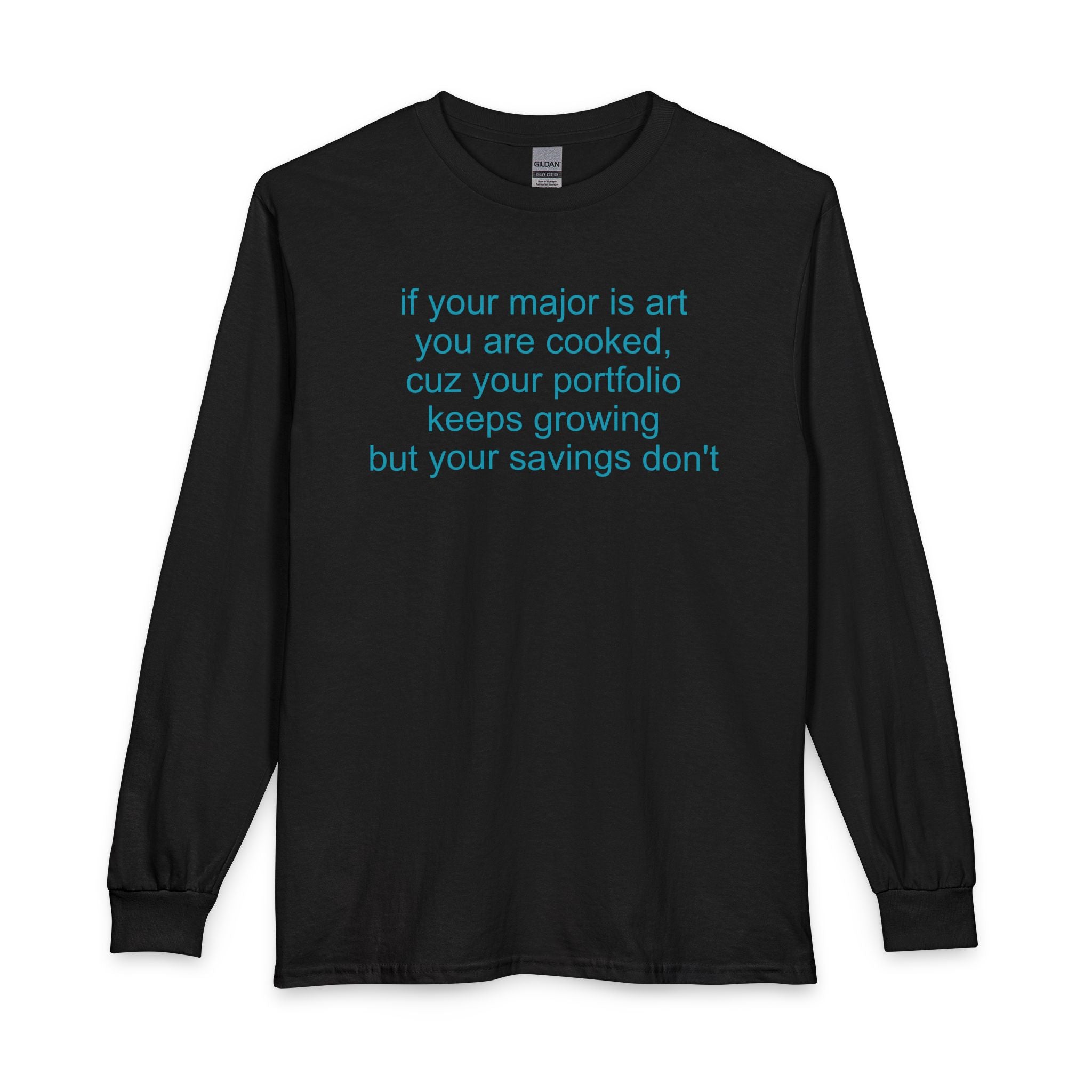 Art major long-sleeve t-shirt