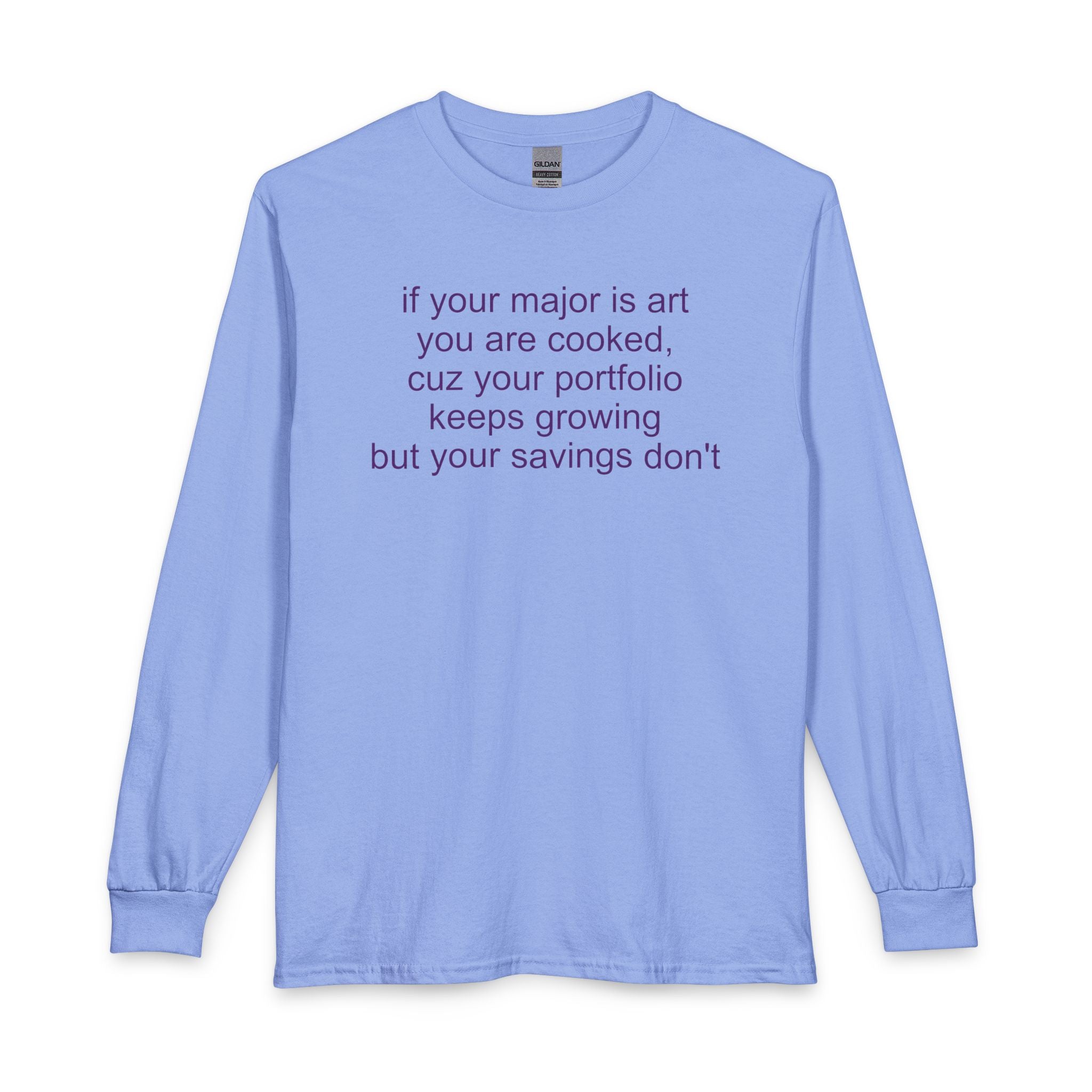 Art major long-sleeve t-shirt