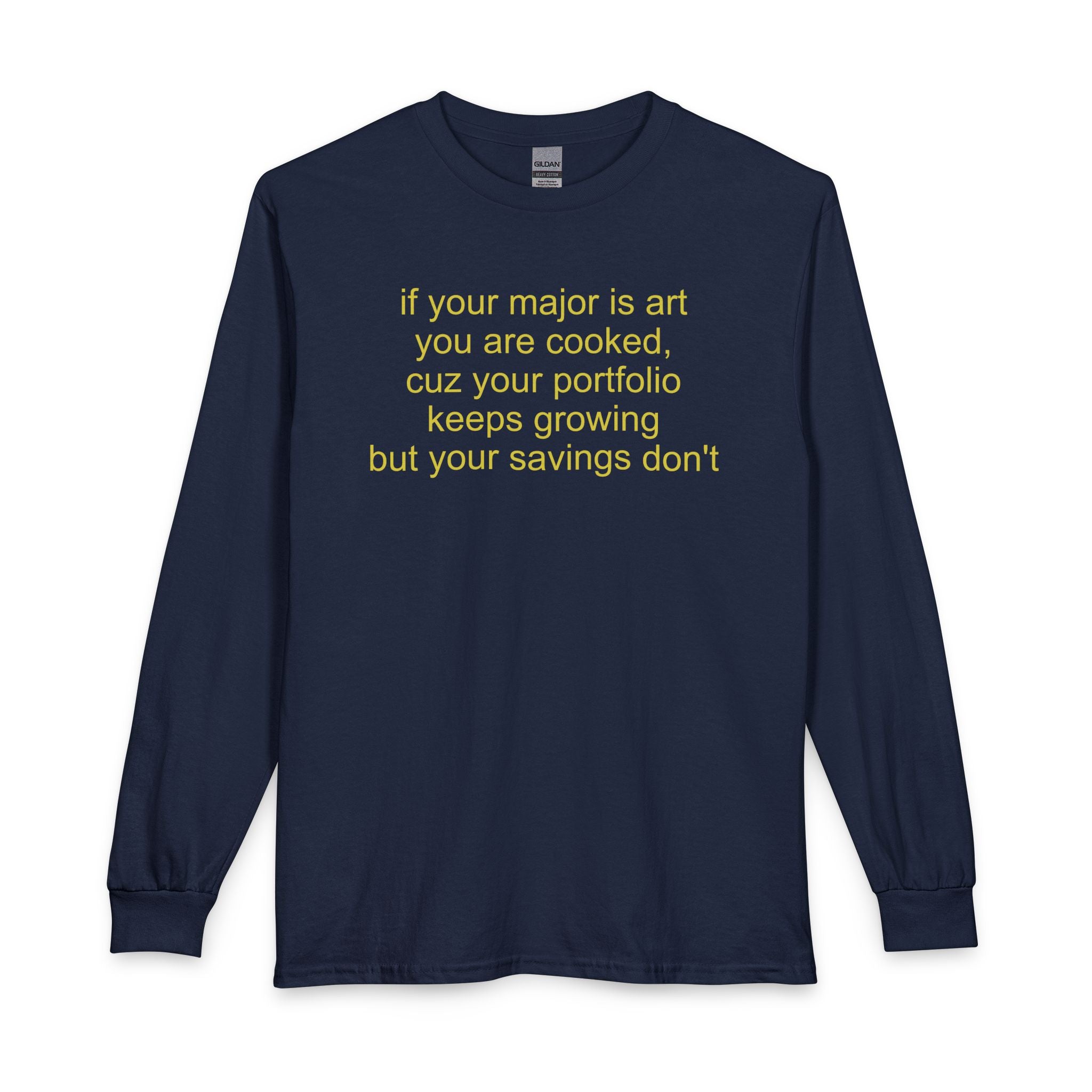 Art major long-sleeve t-shirt