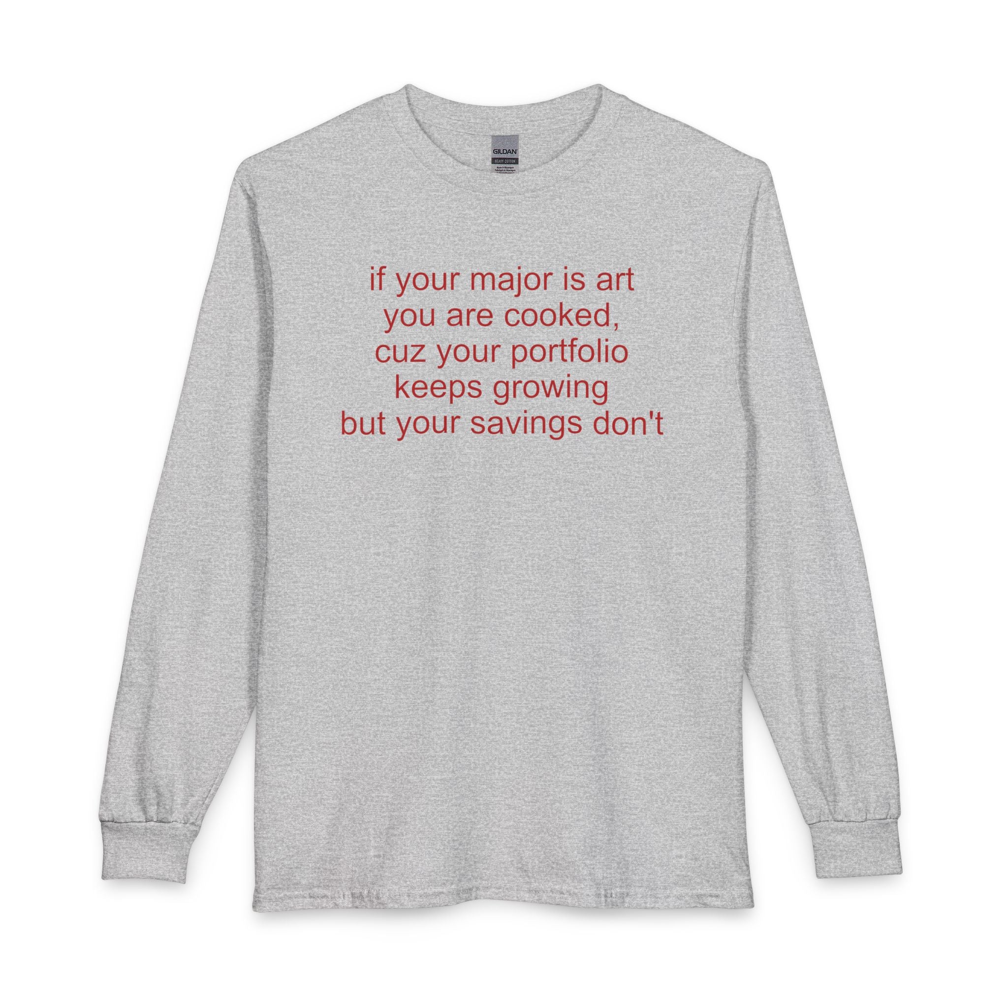 Art major long-sleeve t-shirt
