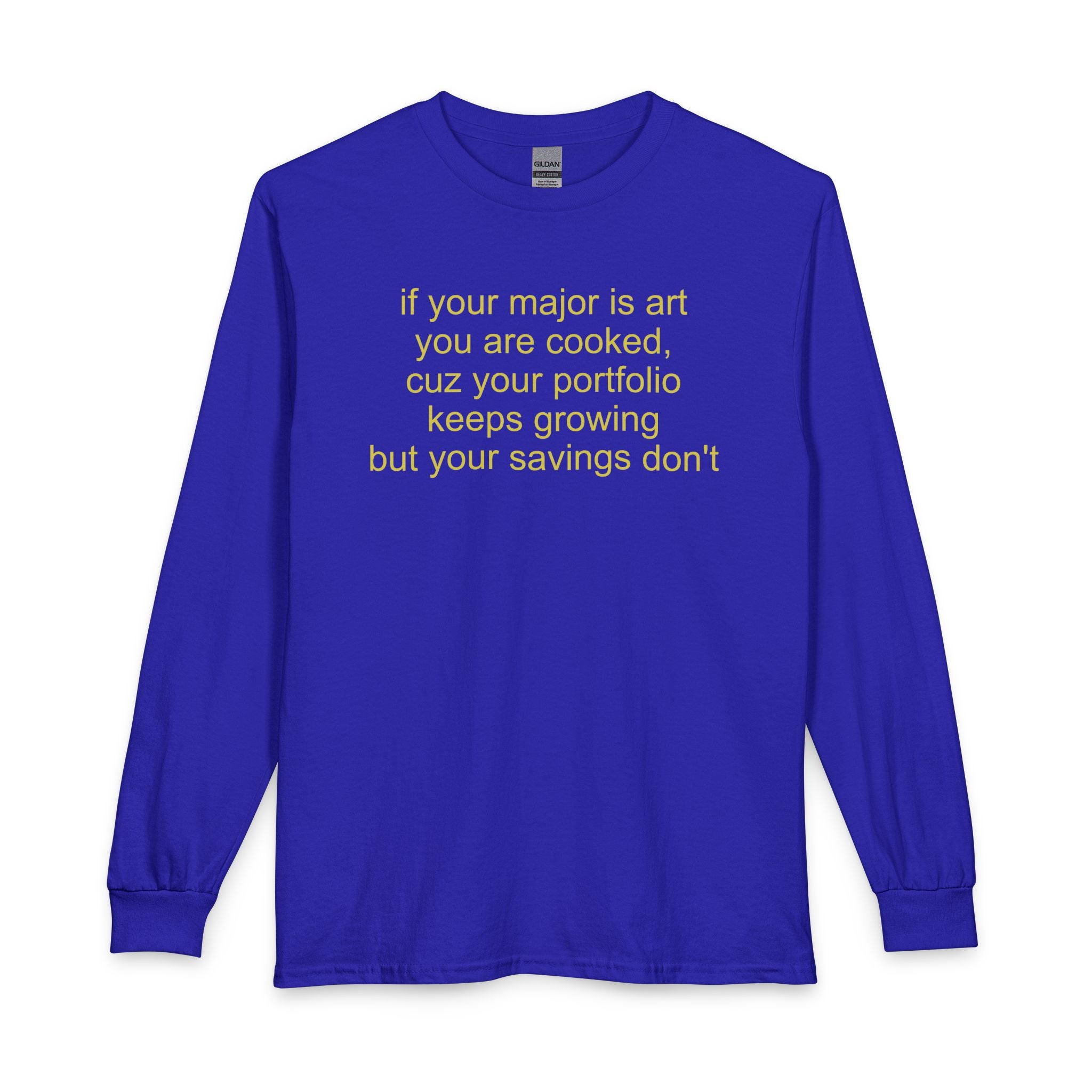 Art major long-sleeve t-shirt