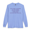 Business major long-sleeve t-shirt